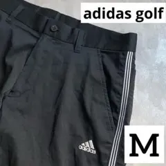adidas ゴルフ テーラーメイド ハーフパンツ クロップド M 黒 ロゴ