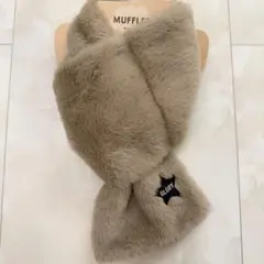 【新品】バースデイ　キッズ用マフラー　ベージュ