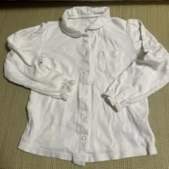 ホワイト長袖シャツ・ブラウス