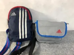 410-5-28 アディダスミニバッグ　２点セット ピカチューチャーム付き