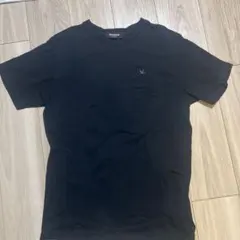 1PIU1UGUALE3 RELAX 半袖ブラックTシャツのサムネイル