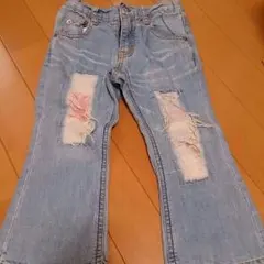 ダディオダディ社製・キッズ用ブーツカットデニム