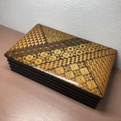 箱根寄木細工 箱2個　鏡付き(箱根丸山物産) 箱根寄木細工 箱2個 鏡付き(箱根丸山物産) - メルカリ