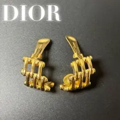 Christian Dior ディオール　ゴールドイヤリング/金