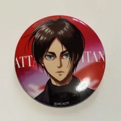 進撃の巨人 エレン 缶バッジ RUNWAY 京都IP書店 WIT 激動 - メルカリ