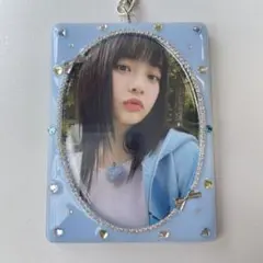 トレカキーホルダー　韓国　トレカ　レジン　デコ　硬質　ケース　トレカケース　bh