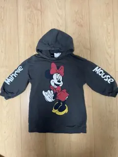 ZARAキッズ　ミニーマウス　フード付きワンピース　2-3歳