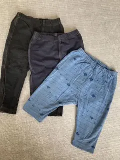 UNIQLO パンツ ズボン80 3点セット 男の子