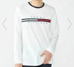 TOMMY HILFIGER トミーヒルフィガー ホワイト ロンT 長袖Tシャツ
