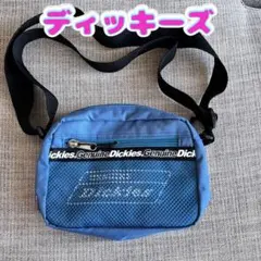 ディッキーズ　サコッシュ　ショルダーバッグ　くすみブルー