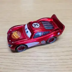マテル　カーズ　赤メタリック　マックイーン　ラジエータースプリングス仕様