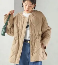 BEARDSLEY/ビアズリー バルーン袖キルトコート - メルカリ