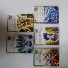 トレーディングカード 5枚セット(金色のガッシュベル)カード