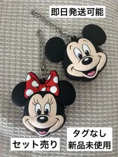 ディズニーリゾート　バッグチャーム　シリコン　ミッキー　ミニー　タグなし