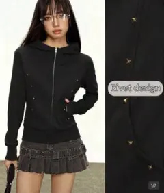 SHEIN Y2K パーカー