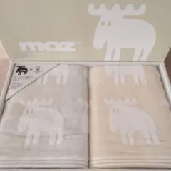 moz × imabari towel　フェイスタオル　2枚セット