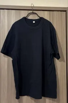 GU クルーネックTシャツ ネイビー メンズ XLのサムネイル