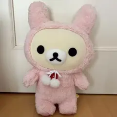 即送！【ピンク】コリラックマ キャット ぬいぐるみXL - メルカリ