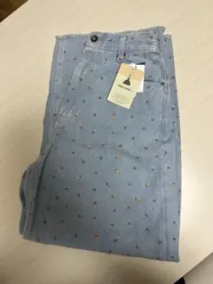 niko and... セルフカットカーブパンツ 花柄