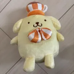 サンリオ当たりくじ ポムポムプリン マスコットぬいぐるみ キーホルダー カップ