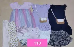 女の子 子供服 まとめ売り 110 100 半袖
