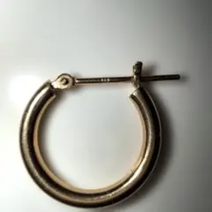 k18ピンクゴールド フープピアス