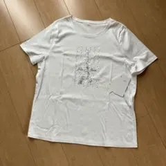 新品未使用タグ付き　Leilian レリアンTシャツ Jolie fleurのサムネイル