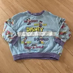 リトシー　ミッキーミニー　トミカコラボ　トレーナー　120