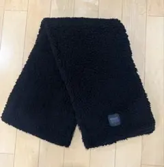 美品　UGG ボアマフラー　ブラック