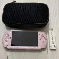 【動作確認済・美品】PSP-3000 ブロッサムピンク 希少カラー 本体