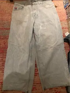 BIG BOY ライトブルー ワイドレッグデニム