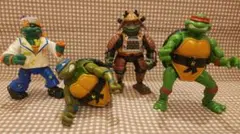 【ジャンク】ミュータント・タートルズ フィギュア 4体セット【説明文必読】