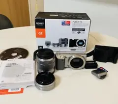 SONY NEX-5 ダブルレンズセット 18-55mm / 55-210m - メルカリ
