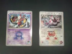 ポケモンカード アクア団のハブネーク マグマ団のザングース 2枚セット