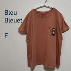 Bleu Bleuet⭐︎ブルーブルーエ⭐︎Tシャツ⭐︎PONPOKOたぬきのサムネイル