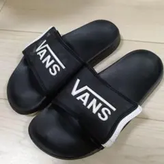 VANS キッズ サンダル 22cm ブラック