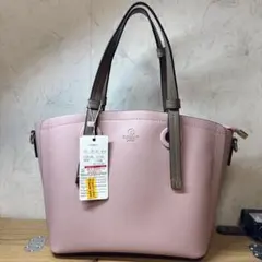 【訳あり】D.KELLY ピンク　DIY ハンドバッグ　ショルダー　オフィス