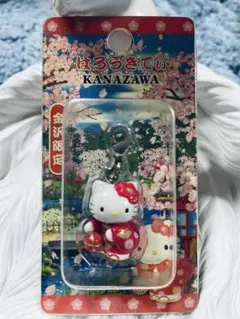 【レア】ハローキティファスナーマスコット 金沢限定 手毬キティちゃん2002