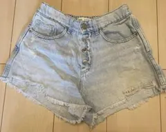 ZARA デニムショートパンツ 13-14