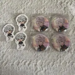 にじさんじHEROES叢雲カゲツ 海の家 缶バッジ ステッカー