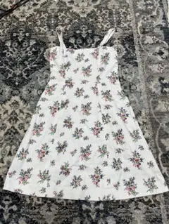 vintage ヴィンテージ 小花柄 キャミソール ワンピース 古着