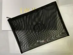 DIOR ディオール メッシュポーチ ノベルティブラック
