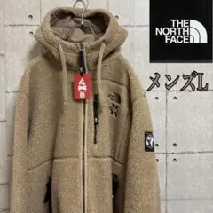 【状態◎人気商品】ノースフェイス ボアフリースジャケット メンズL ベージュ