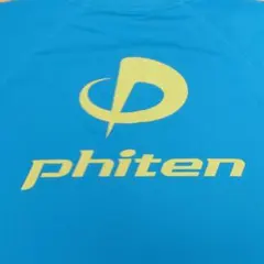 phiten　ファイテン　ドライTシャツ　ライトブルーのサムネイル