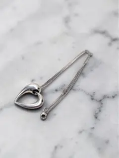  2002 アーティスト ペンダントトップ ダブルハート GEORGJENSEN 2002 アーティスト ペンダントトップ ダブルハート - メルカリ