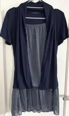 チュニック シャツ ストライプ レディース 匿名配送