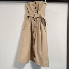 AZUL by moussy トレンチベアワンピース