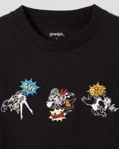 パワーパフガールズ グラニフ Tシャツ ブラック Lサイズ 新品未開封