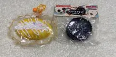 食品サンプル スクイーズ キーホルダー 2점 세트