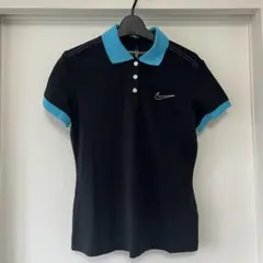 NIKE GOLF レディース ポロシャツ DRI-FIT ブラックのサムネイル